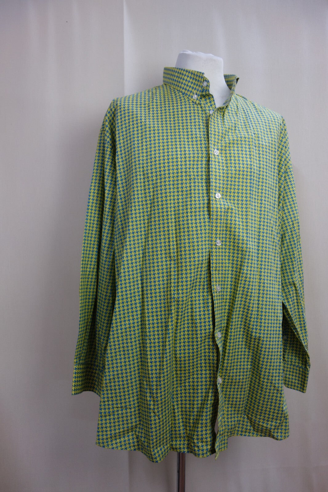 EK3941 Herren Hemd von Praise, gelb und Blau, Gr. 3XL1