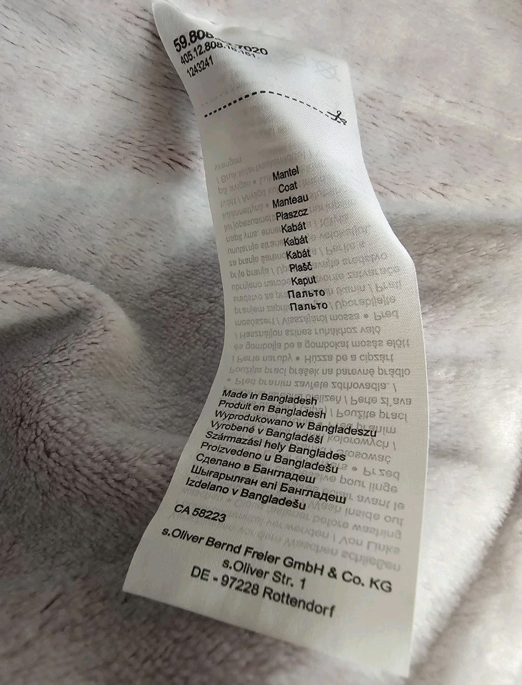 EK8903 Mädchen Winterjacke von S.Oliver, Dunkelblau, Gr. 623