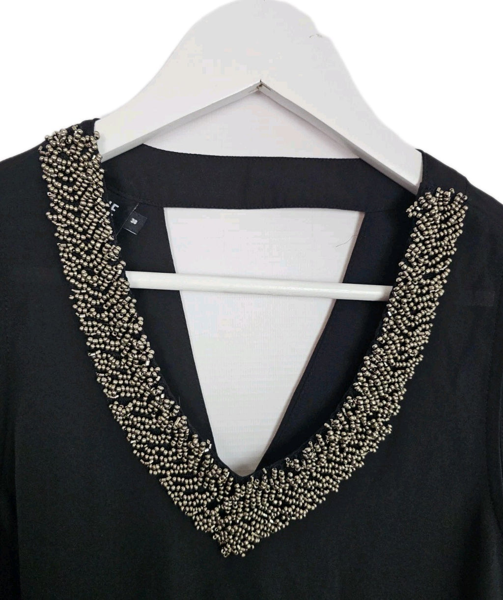 EK9676 Damen Trägershirt von Only One, schwarz, Gr.381