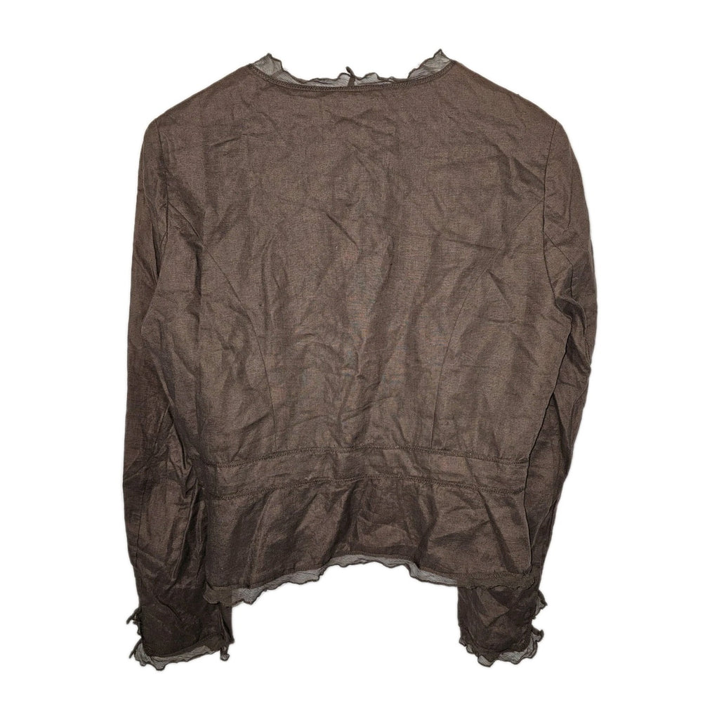 EK7509 Damen Bluse von Un-deux-trois, braun, Gr.M (Größentabelle)6