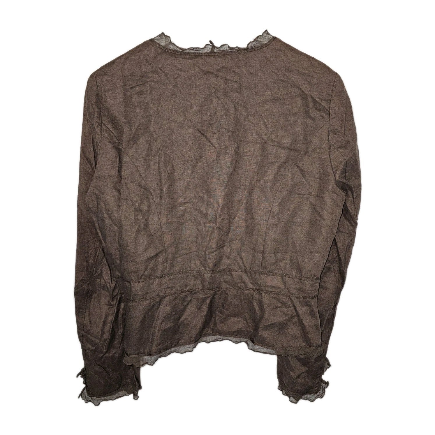 EK7509 Damen Bluse von Un-deux-trois, braun, Gr.M (Größentabelle)6
