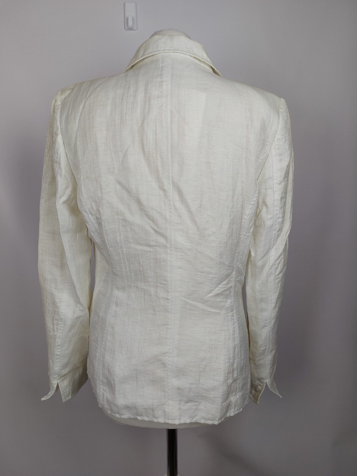 EK4980 Damen Blazer von Bexleys, glitzernd weiß, Gr. 385