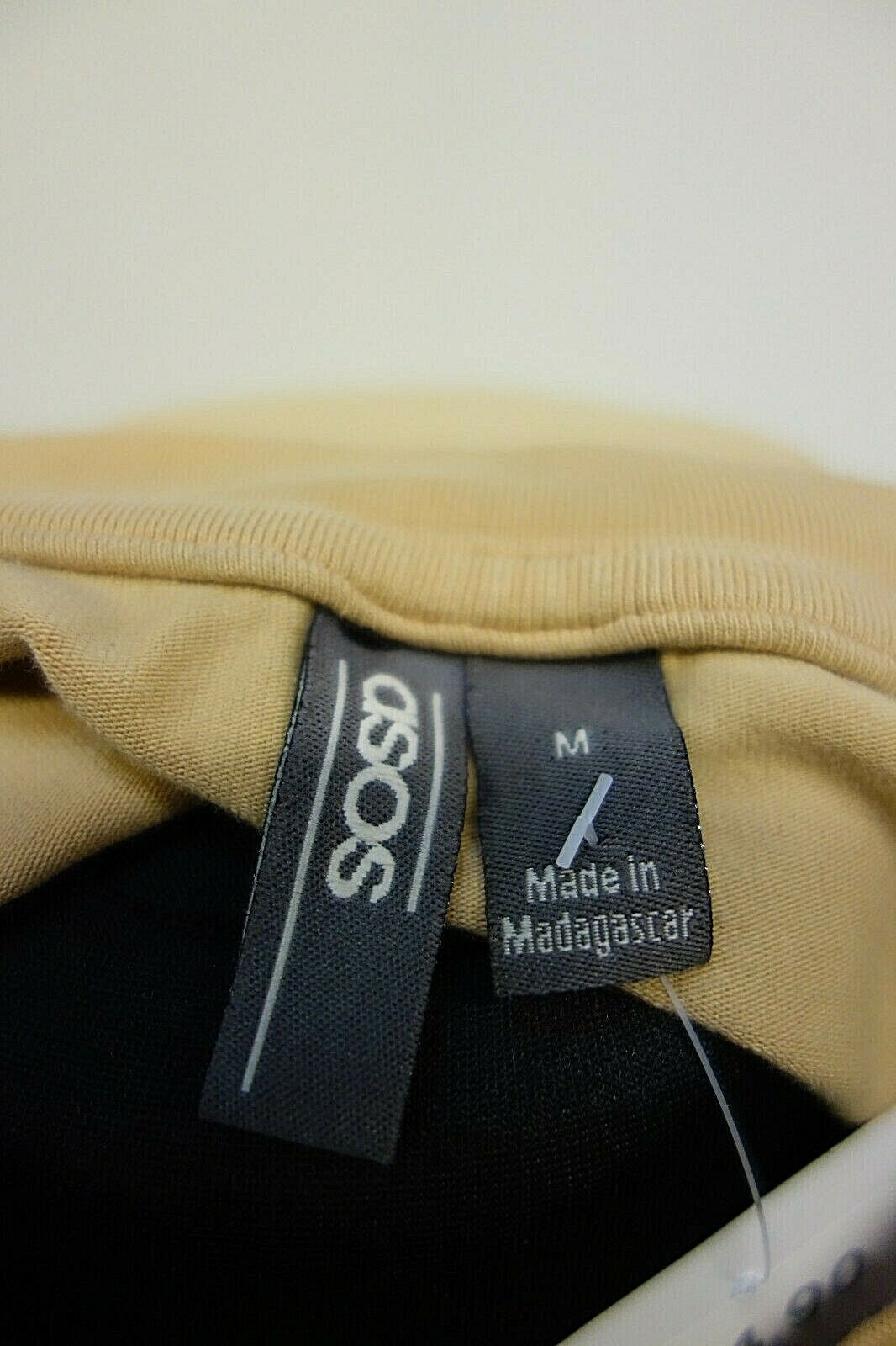 EK0150 Damen T-Shirt von Asos, gelb, M4