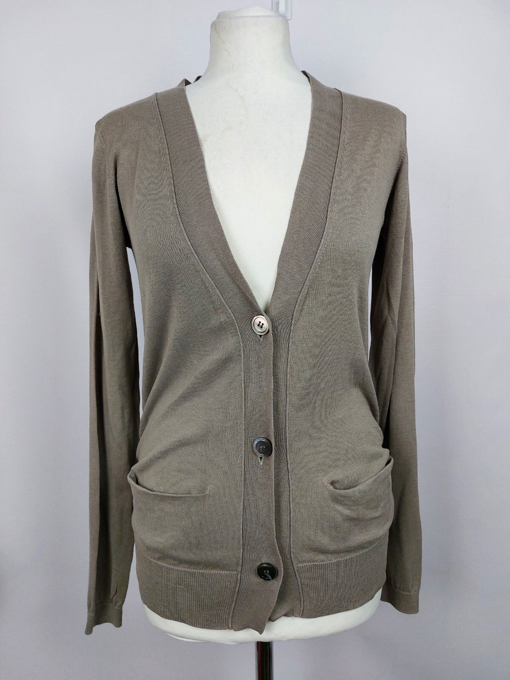 EK0444 Damen Strickjacke von "Comptoir des cotonniers", braun, Gr.S0