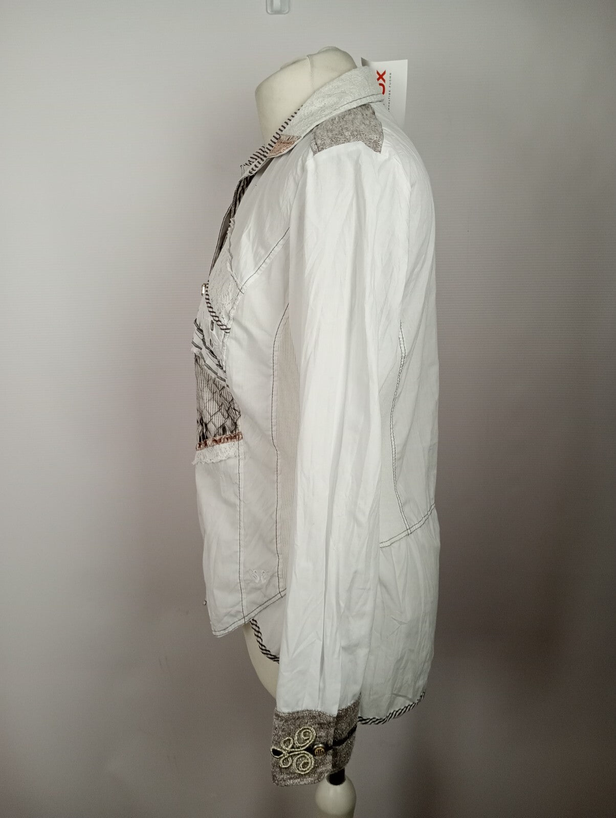 EK3987 Damen Bluse von Just white, weiß, Gr. 384