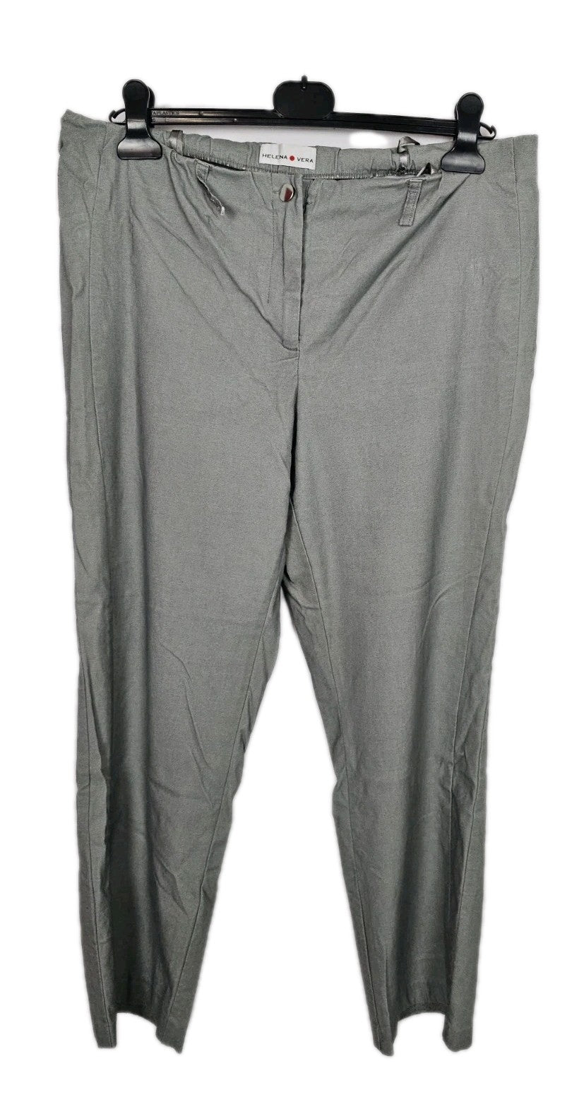 EK9498 Damen Stoffhose von Helena Vera, Grau, Gr. 230