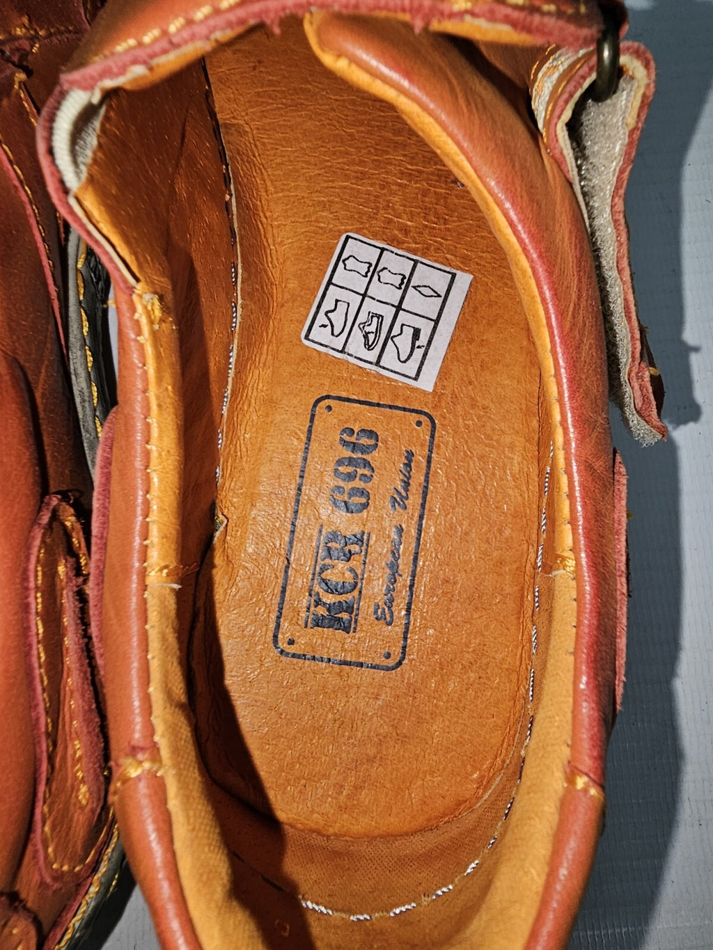 EB622 Damen Schuhe von KCR 696, rot, Gr.36 6