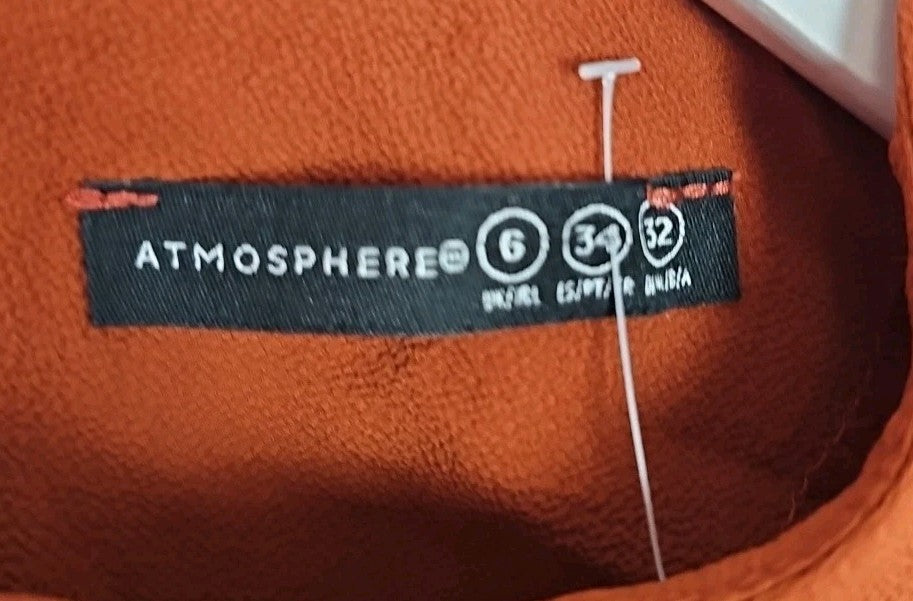 EK3256 Damen T-Shirt Atmosphere Gr.32 Braun1