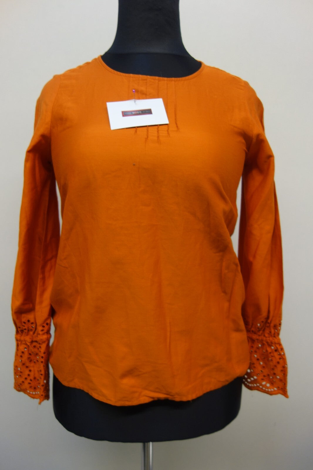 EK3077 Damen Oberteil von Tom Tailor, orange, Gr. S0