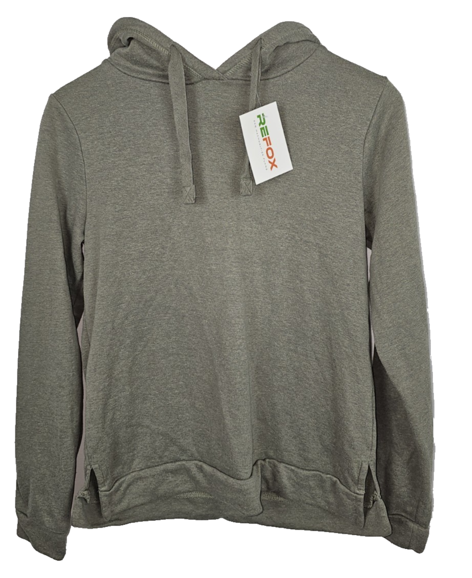 EK7897 Damen Pullover von Crane, Grau Grün, Gr. 36/380