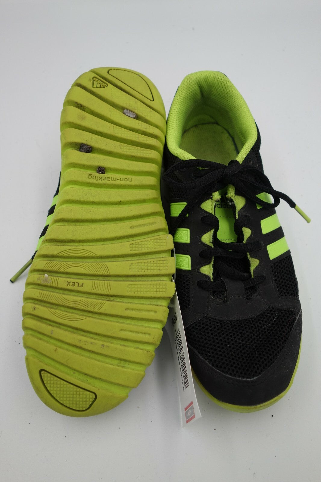 ES0180 Sneaker Kinder von adidas, schwarz-grün, 366