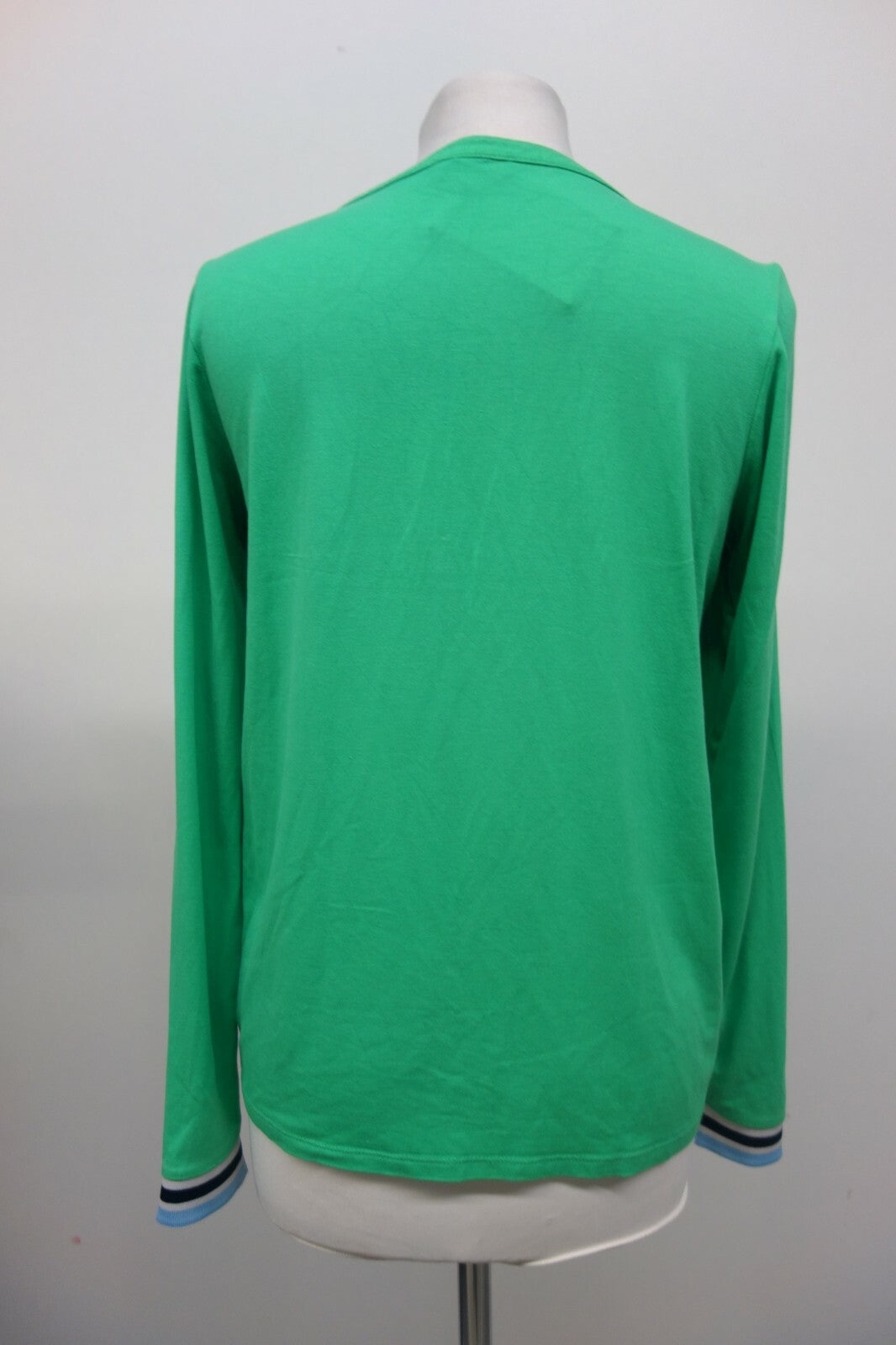 EK0507 Damen Langarmshirt von Street One, grün, Gr. M3