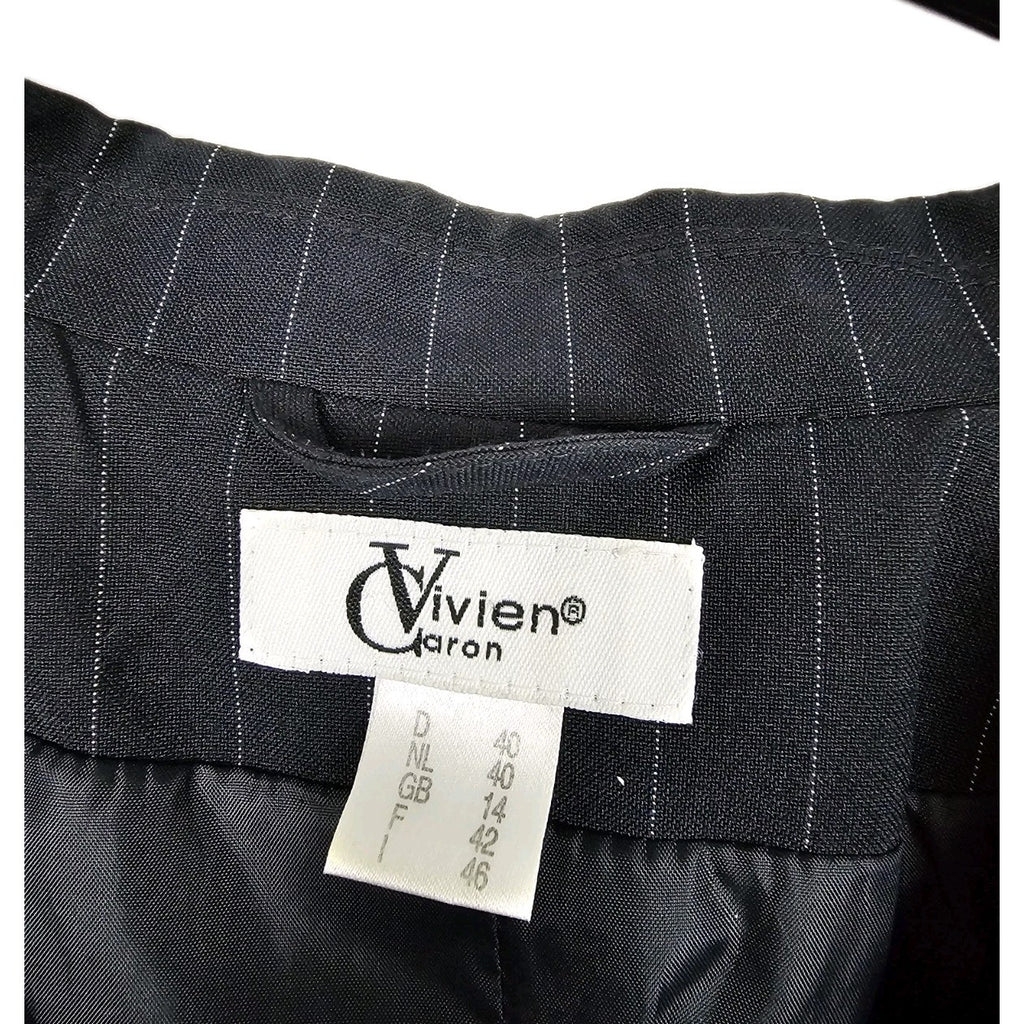 EK10672 Herren Anzug von Vivien Caron, Schwarz, Gr. 401