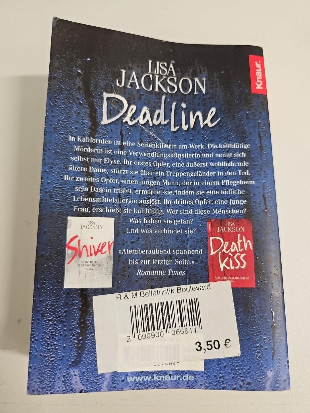 EB882 Dead Line von Lisa Jackson 1