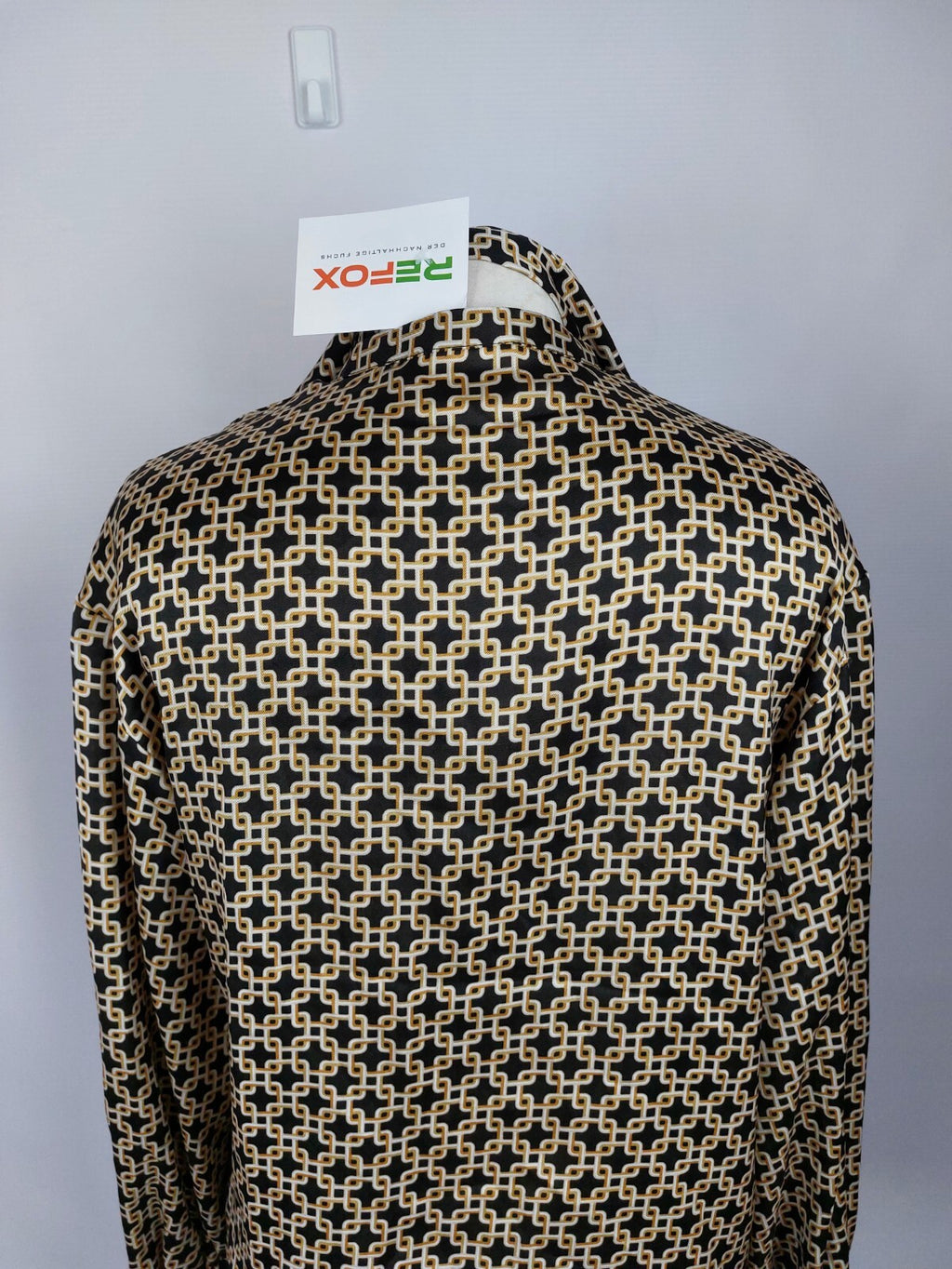 EK5106 Damen Bluse von H&M, schwarz/beige, Gr. 346