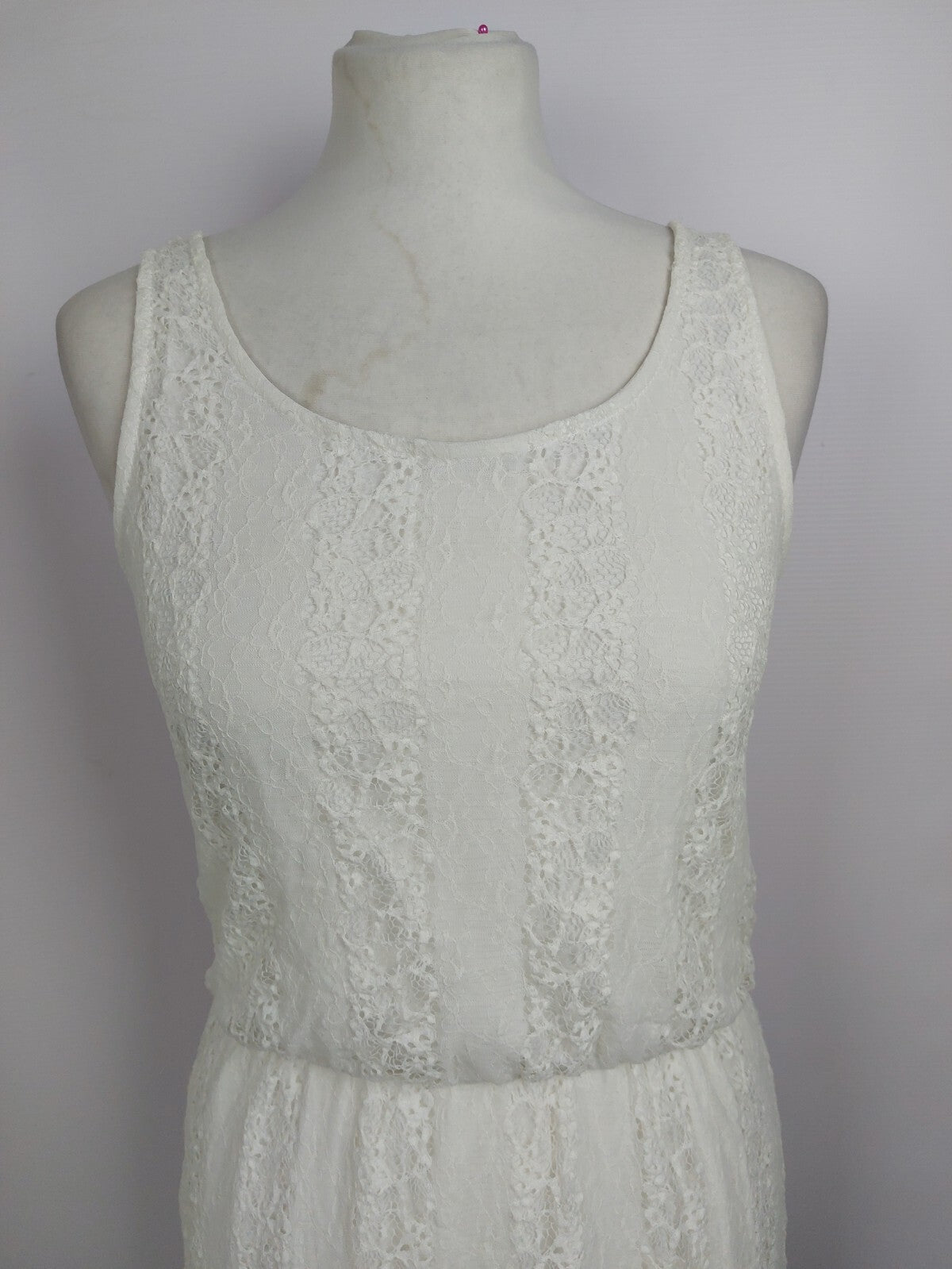 EK4630 Damen Kleid von Only, weiß, Gr. S1