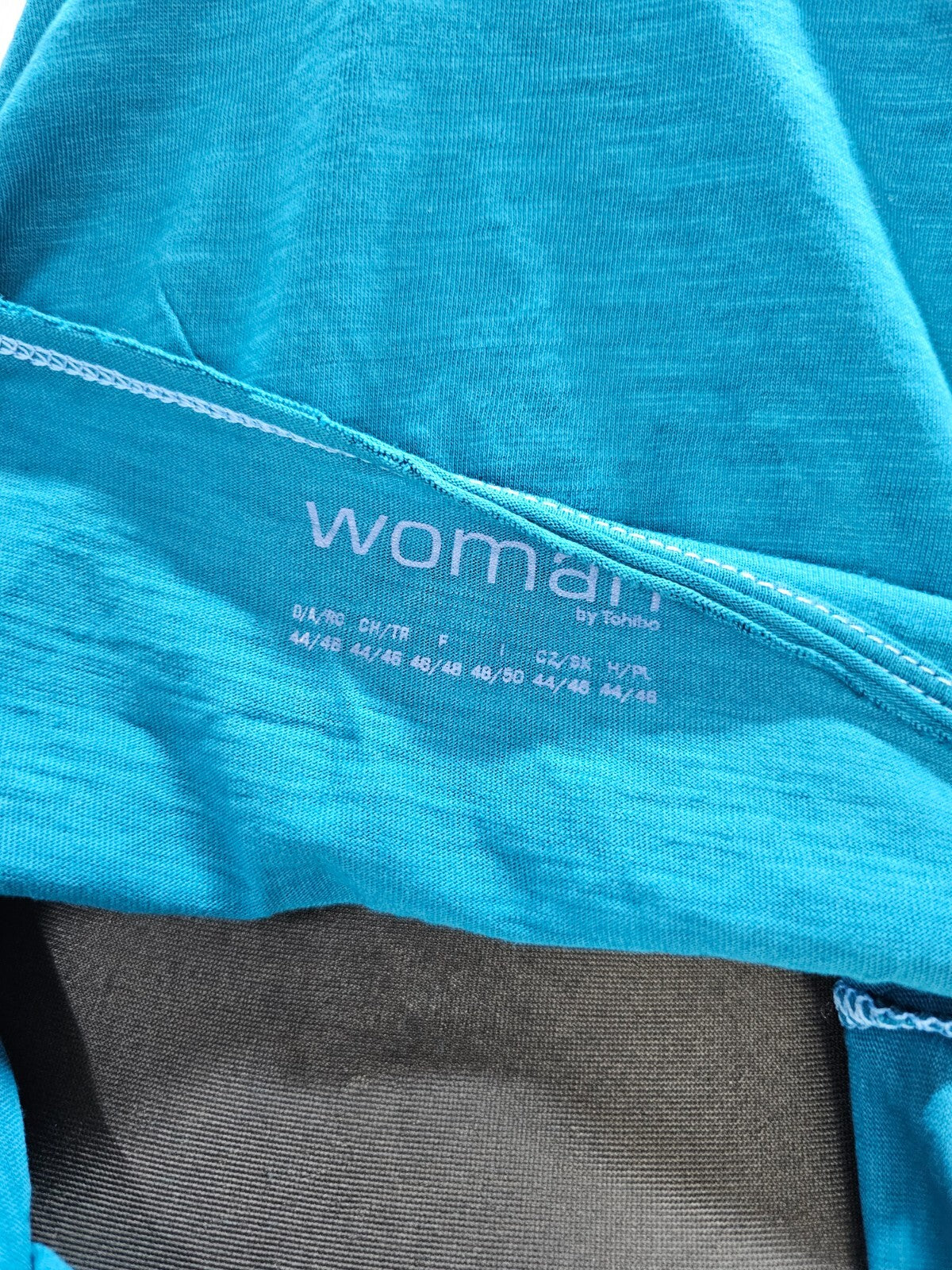 EK6045 Damen Langarmshirt von Woman by Tchibo, blau, Gr.44/464