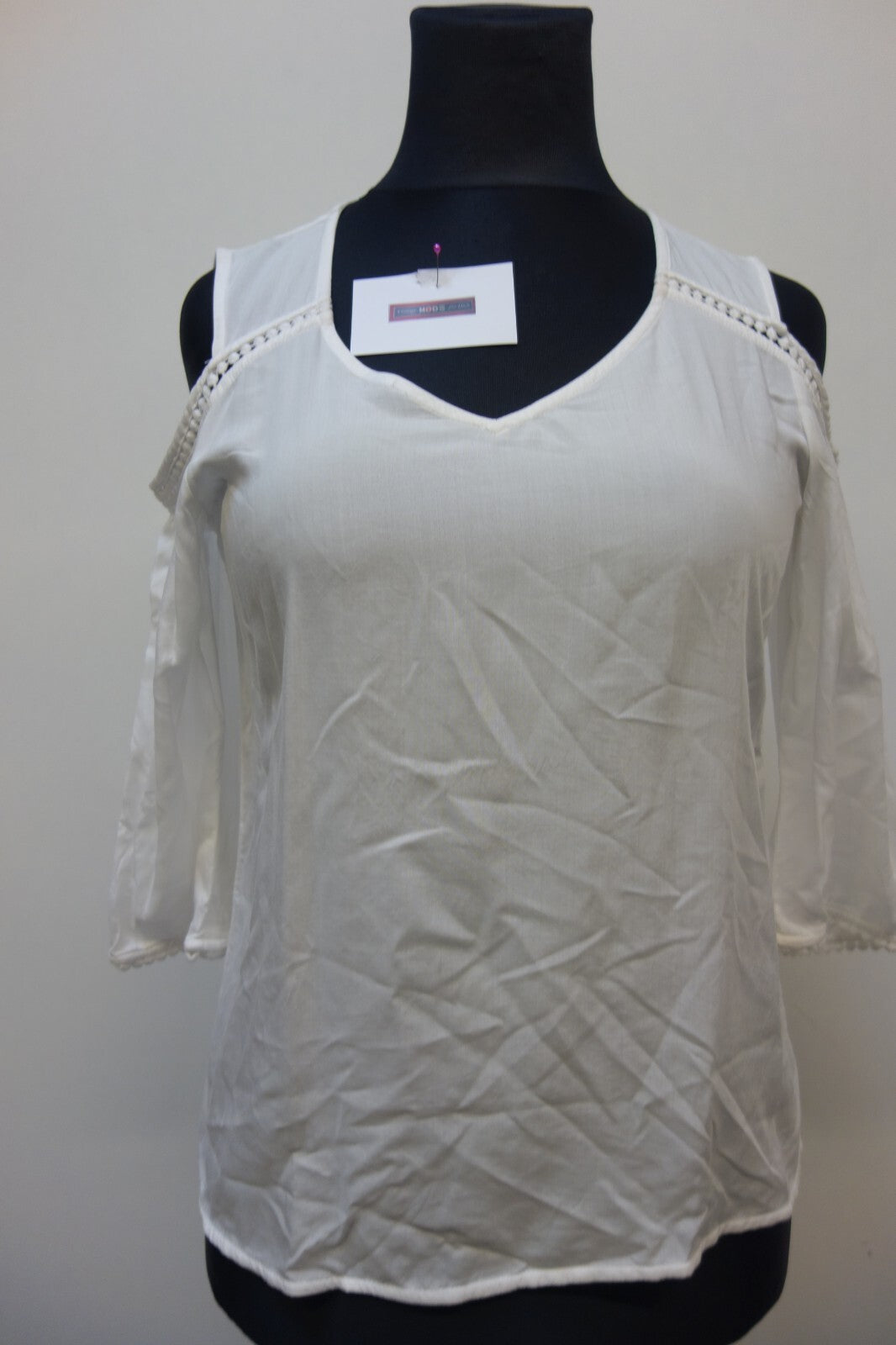 EK2778 Damen Oberteil von Street One Größe 38 weiß0