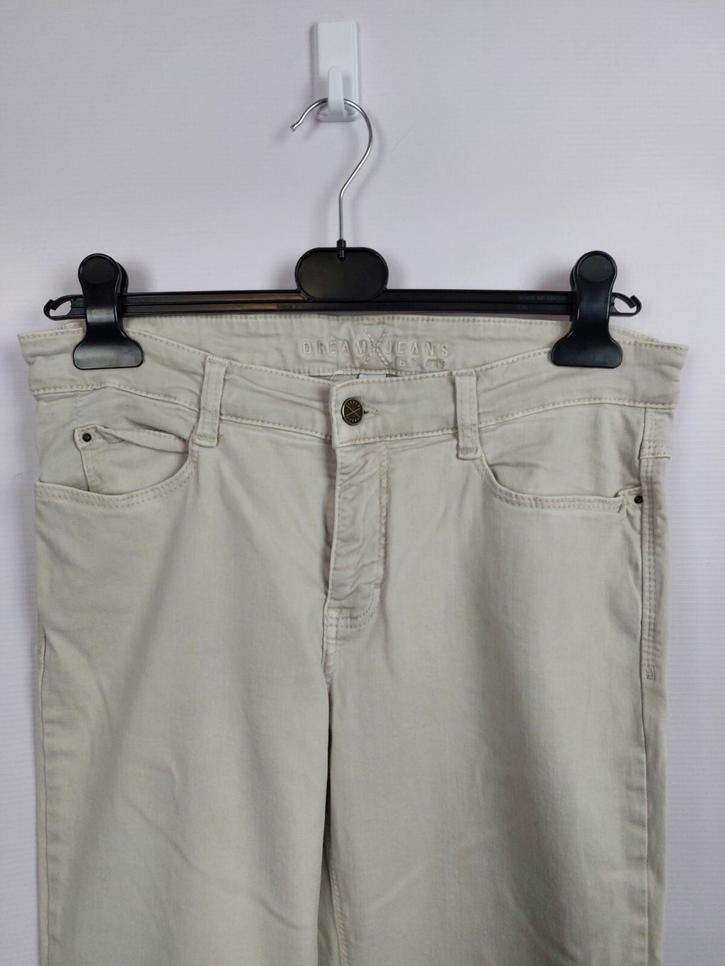 EK4398 Damen Jeans von Dream Jeans, hellgrau/weißlich, Gr.40/301