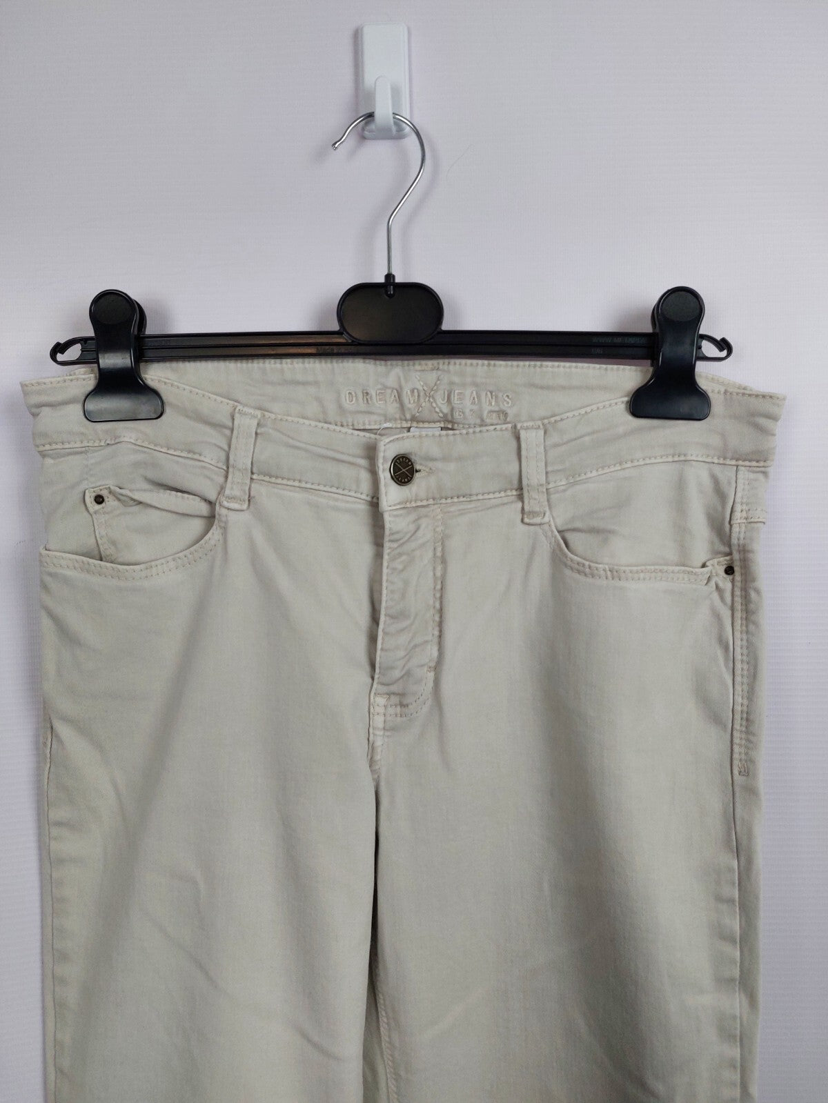 EK4398 Damen Jeans von Dream Jeans, hellgrau/weißlich, Gr.40/301