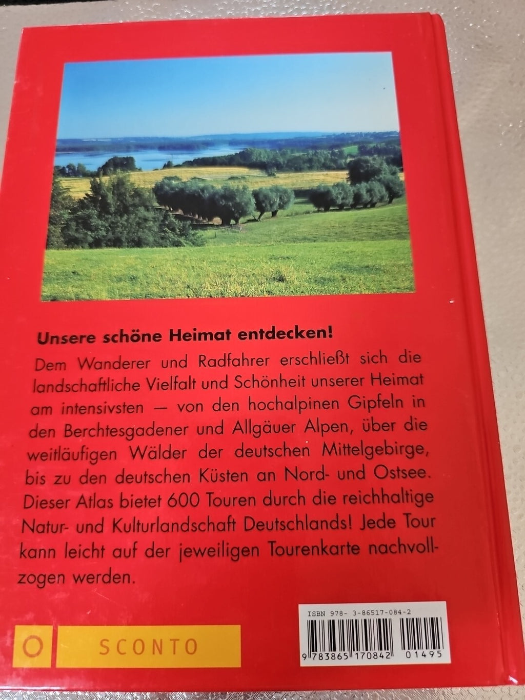 EB63Wander- und Radatlas Deutschland: Die 600 schönste. |Buch | Zustand sehr gut1