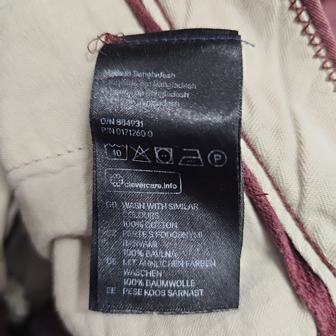 EK7949 Herren Hose von H&M- L.O.G.G. , rot, Gr.336