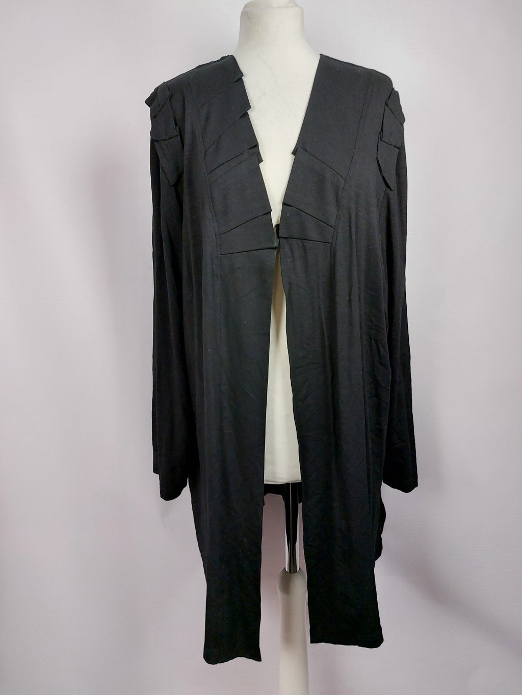EK2216 Damen Strickjacke von Sempre piu by chalou, schwarz, Gr.440