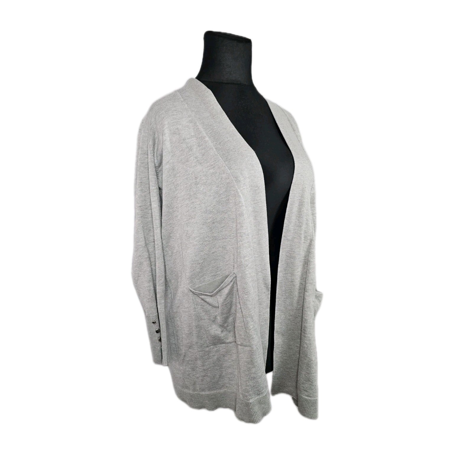 EK10609 Damen Strickjacke von Primark, Grau, Gr. XL1