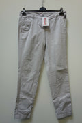 EK0793 Damen Stoff Hose von s. Olivier hell grau Gr 380