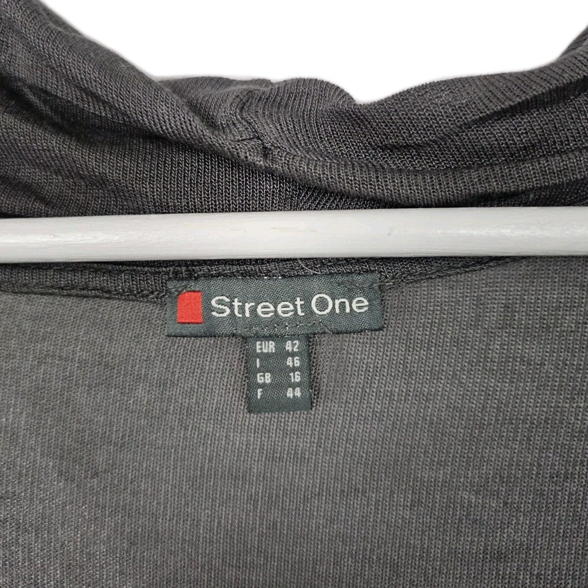 EK10885 Damen Strickjacke von Street One, Grau, Gr. 421