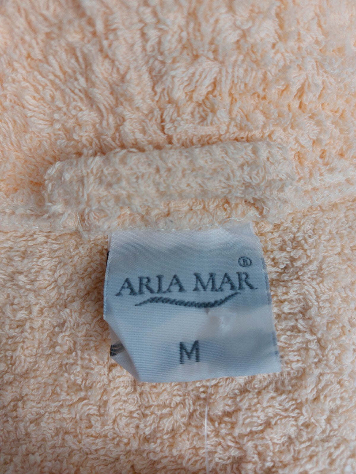 EK4695 Damen Bademantel von Aria Mar, orange, Gr.M5