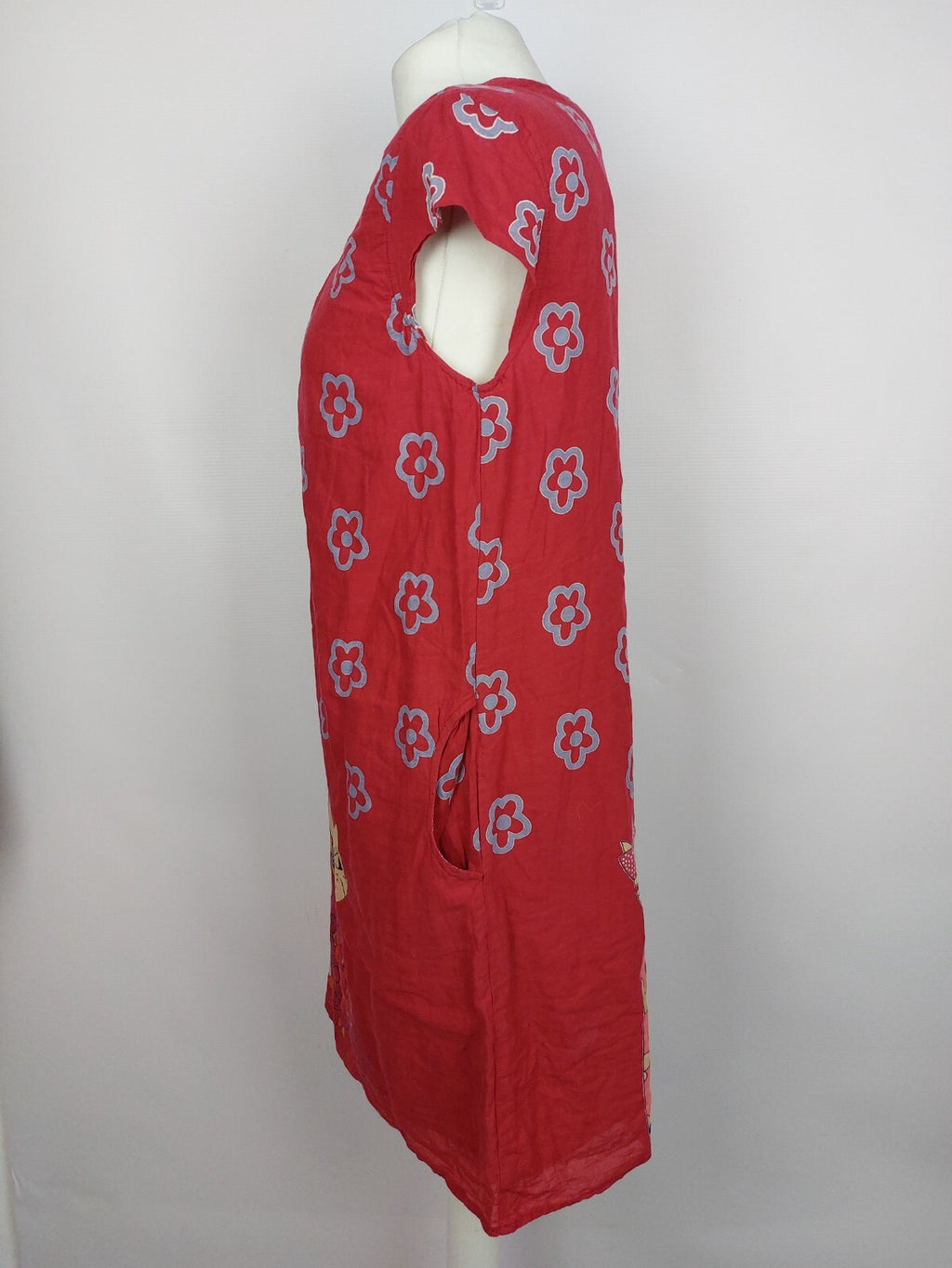 EK4322 Damen Kleid von Park Moda, rot, Gr. M2
