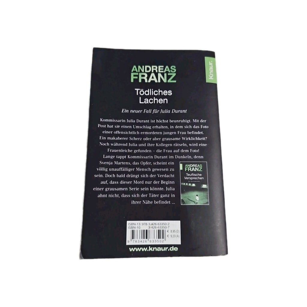EB4458 Tödliches Lachen von Andreas Franz (2006, Taschenbuch)1