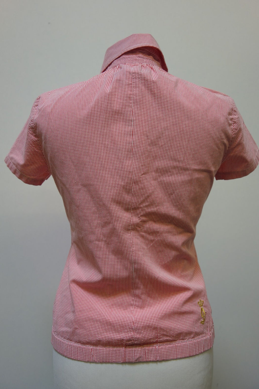 EK3521 Damen Bluse von Diesel, rot/weiß kariert, Gr. M4