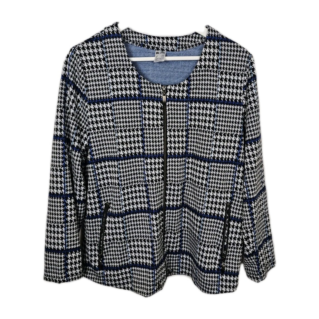 EK8753 Damen Jacke von Feel Good, Blau, Gr. 20/210