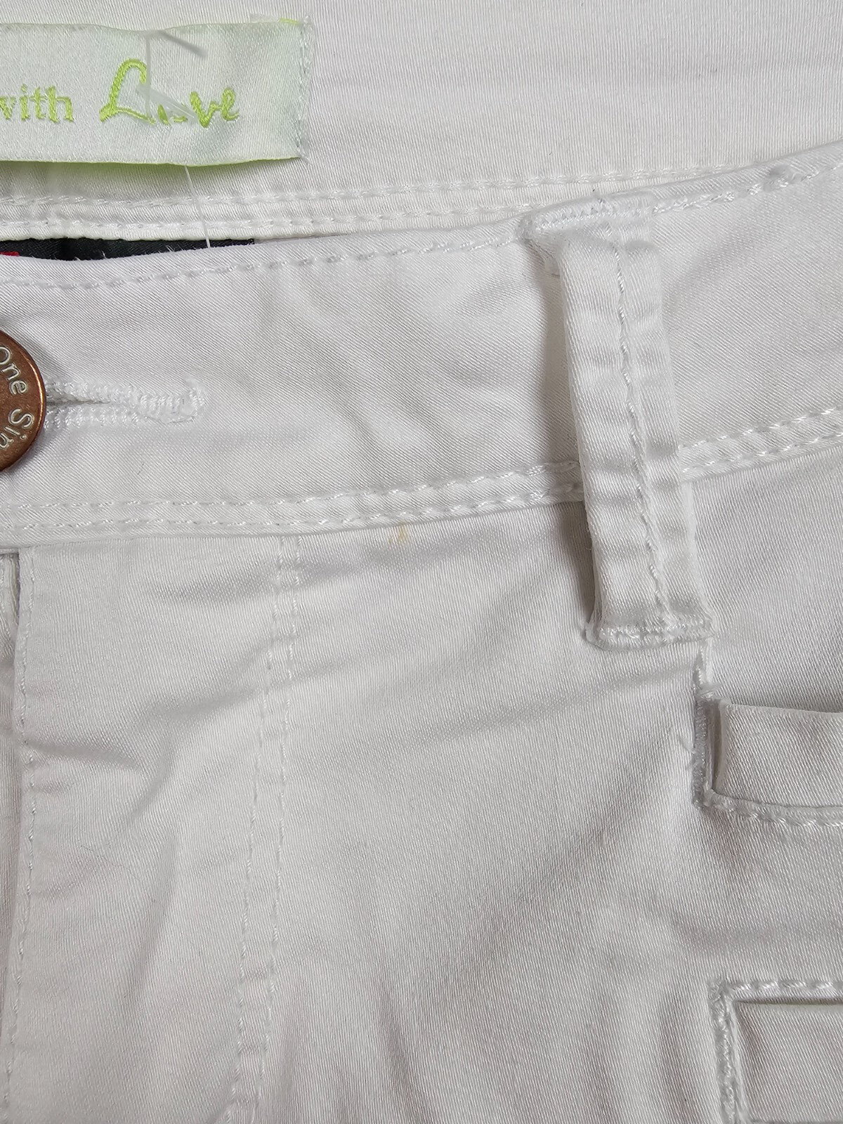 EK4862 Damen Capri Hose von Street One, weiß, Gr. 369