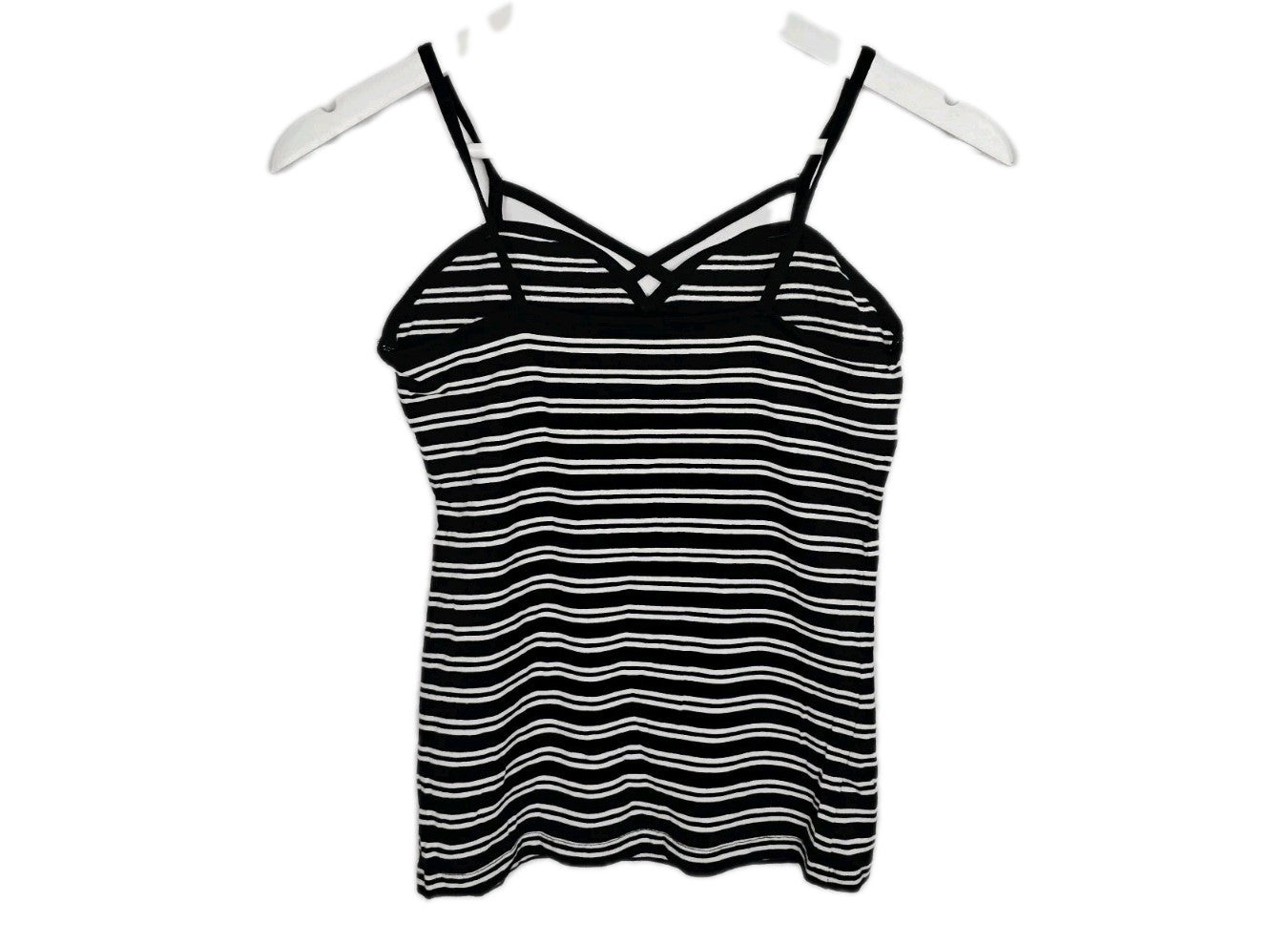 EK9685 Damen Trägershirt von Tally Weijl, schwarz-weiß, Gr.S2