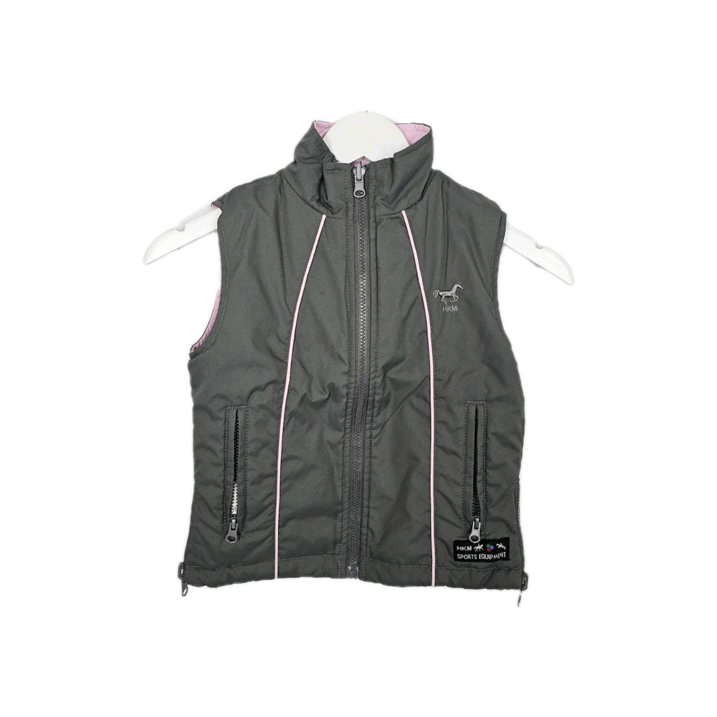 EK9284 Mädchen Weste HKM Sports Equipment Gr.S Grau0
