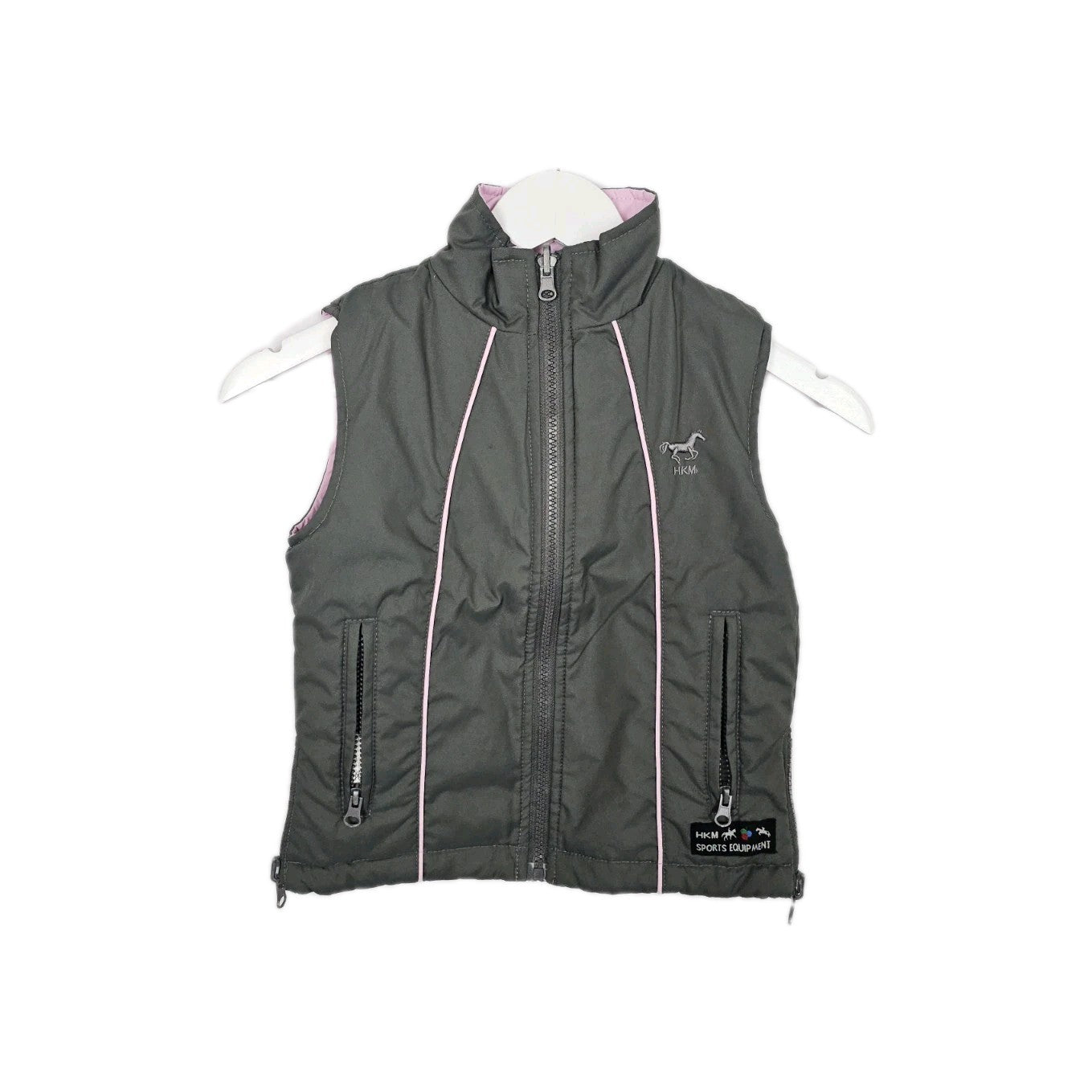 EK9284 Mädchen Weste HKM Sports Equipment Gr.S Grau0