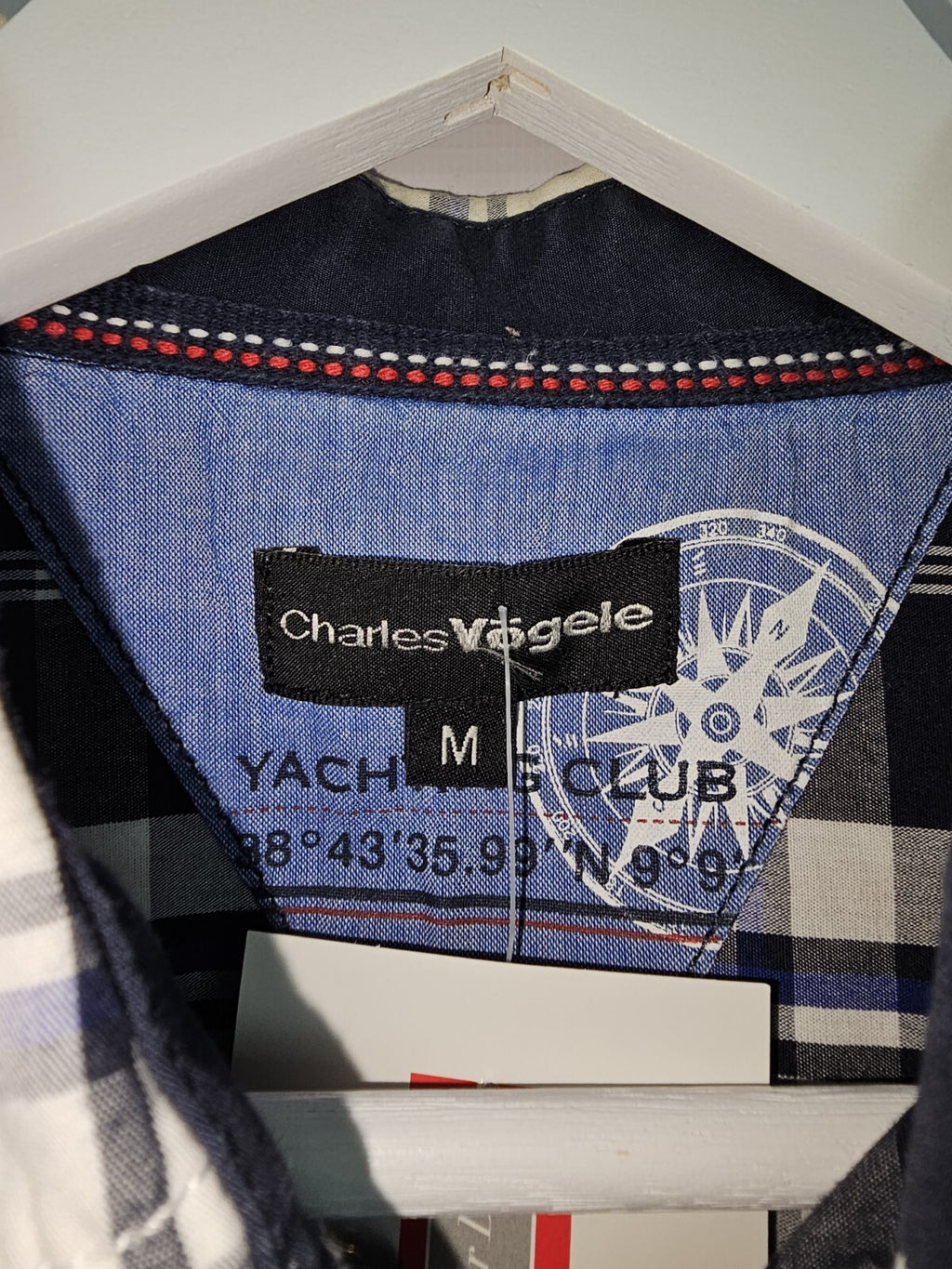 EK3877 Herren Hemd von Charles Vögele, Mehrfarbig, Gr.M2