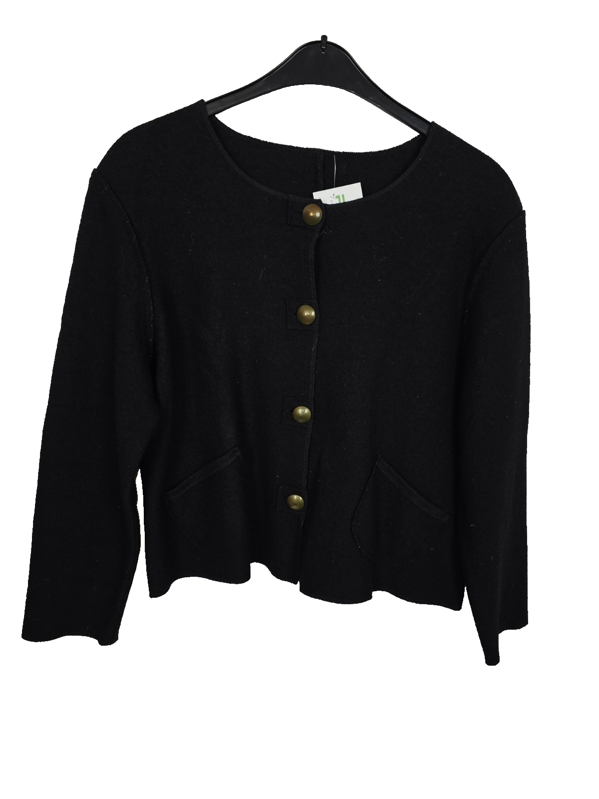 EK7458 Damen Pullover von Laura, schwarz, Gr.440