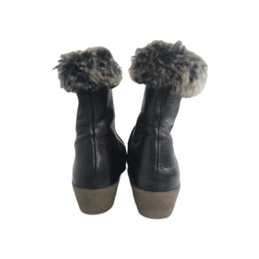 ES162 Damen Boots Vitaform Gr.36 Schwarz2