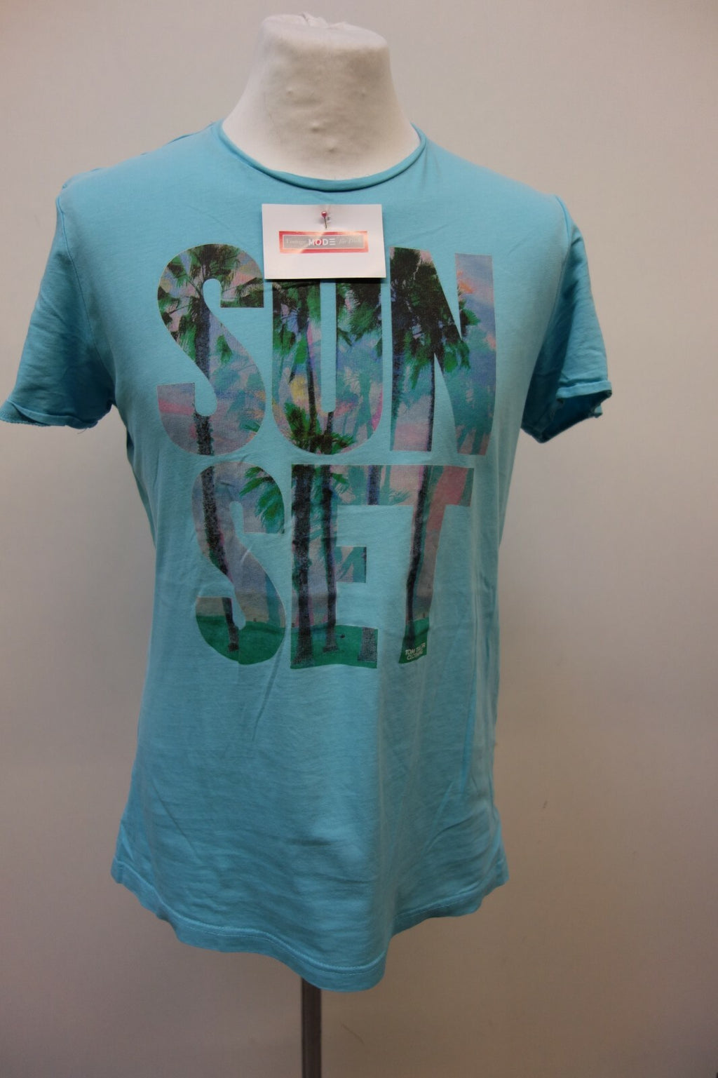EK0946 Herren T-Shirt von Tom Tailor, blau, Gr. L0