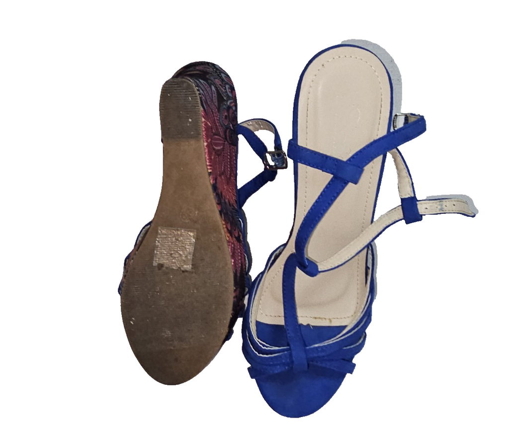 ES0730 Damen Sandale von Sofi, blau, Gr.394