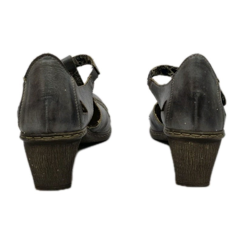 ES887 Damen Riemchensandalen von Rieker, Blau, Gr. 403