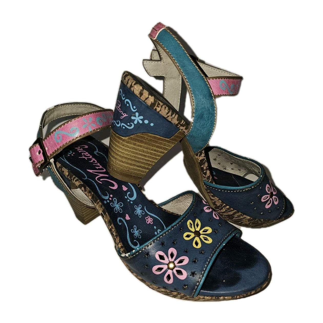 ES154 Damen Pumps von Mustang, blau, Gr.380