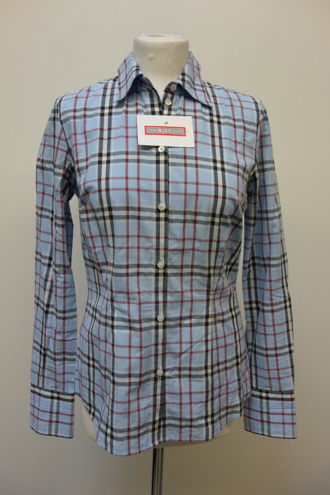 EK0429 Damen Bluse von Seidensticker, kariert, Gr. 360