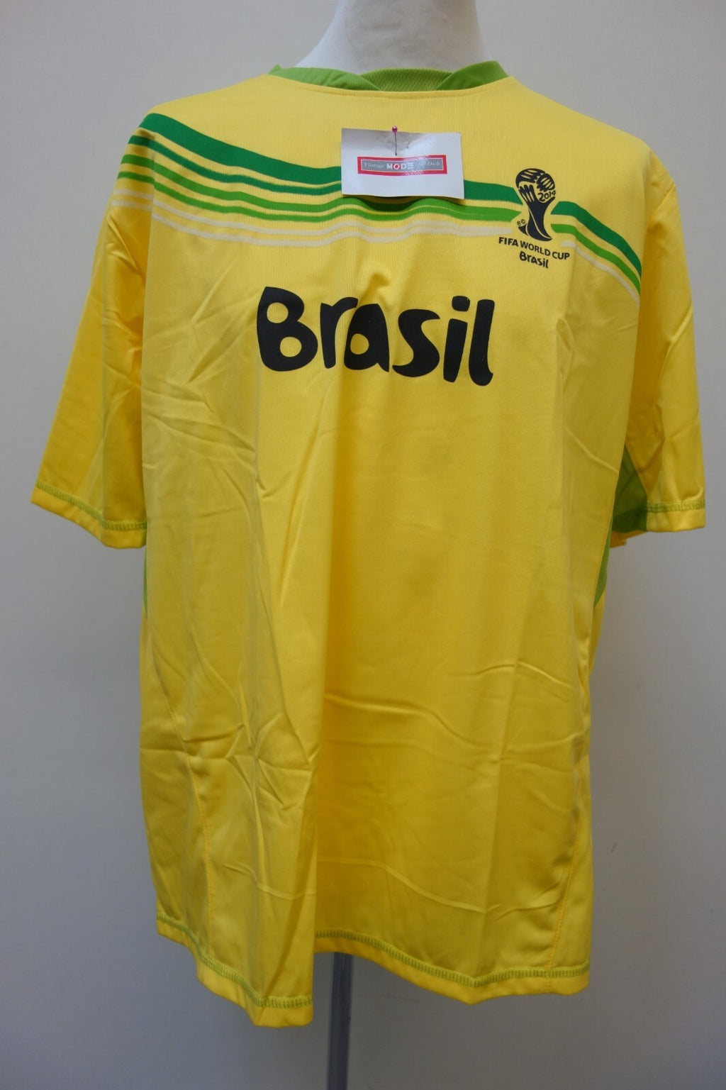 EK2223 Herren Fußball Fanshirt Worldcup Brasil, Gr. 2XL0