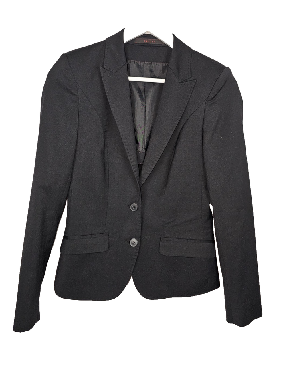 EK7632 Damen Blazer von Greiff, Schwarz, Gr. 340