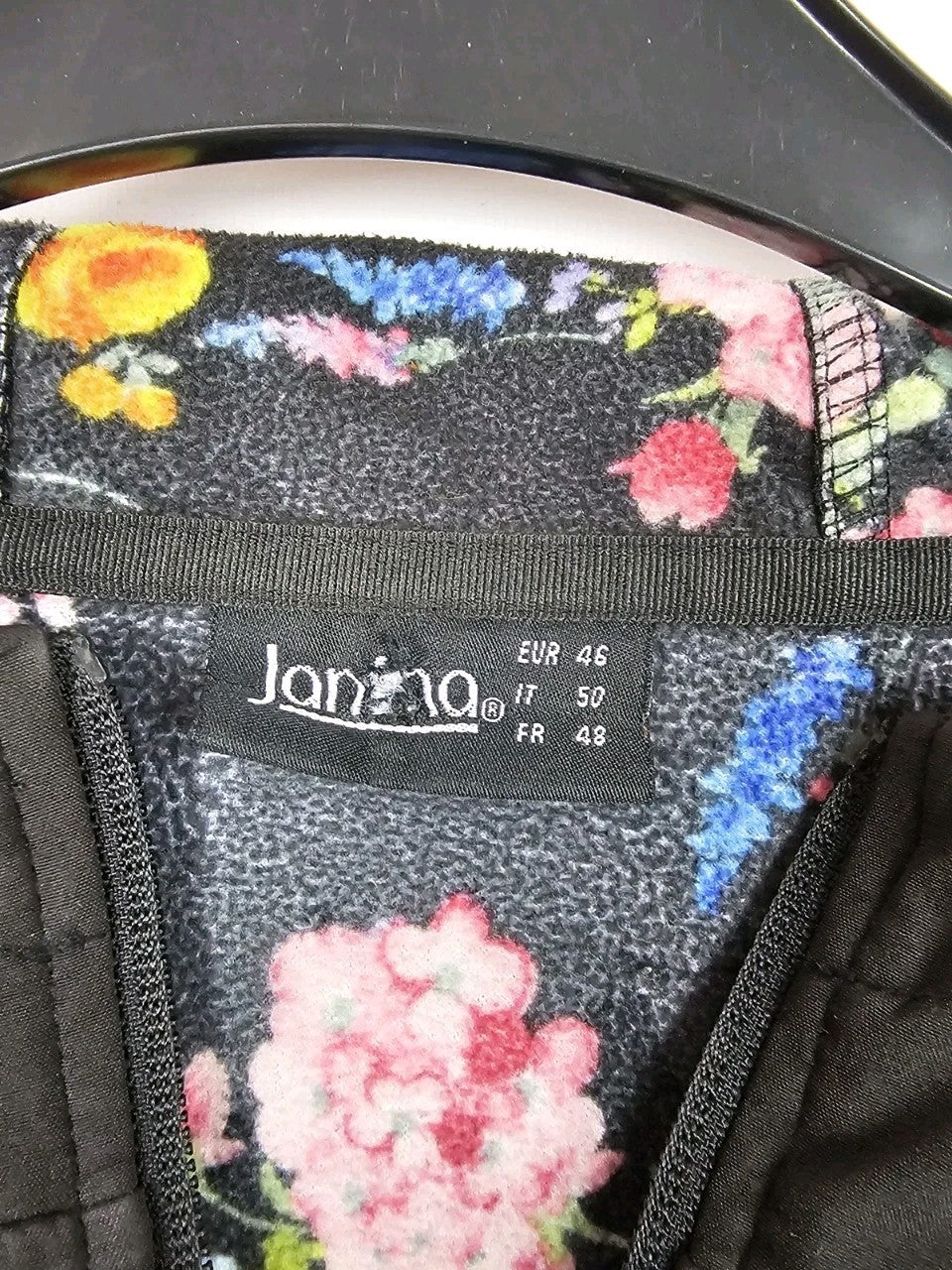 EK10527 Damen Jacke von Janina, Schwarz, Gr. 461